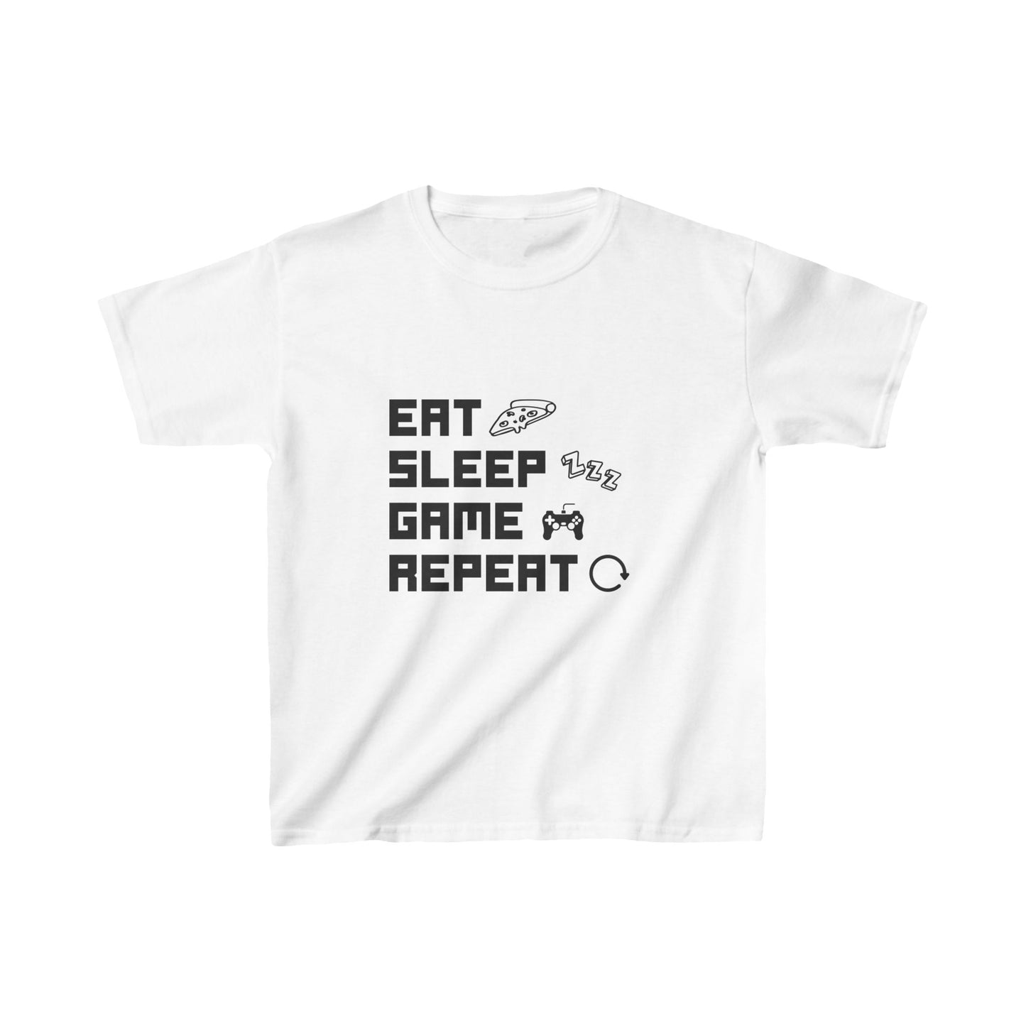 Eat Sleep Game Repeat T-Shirt